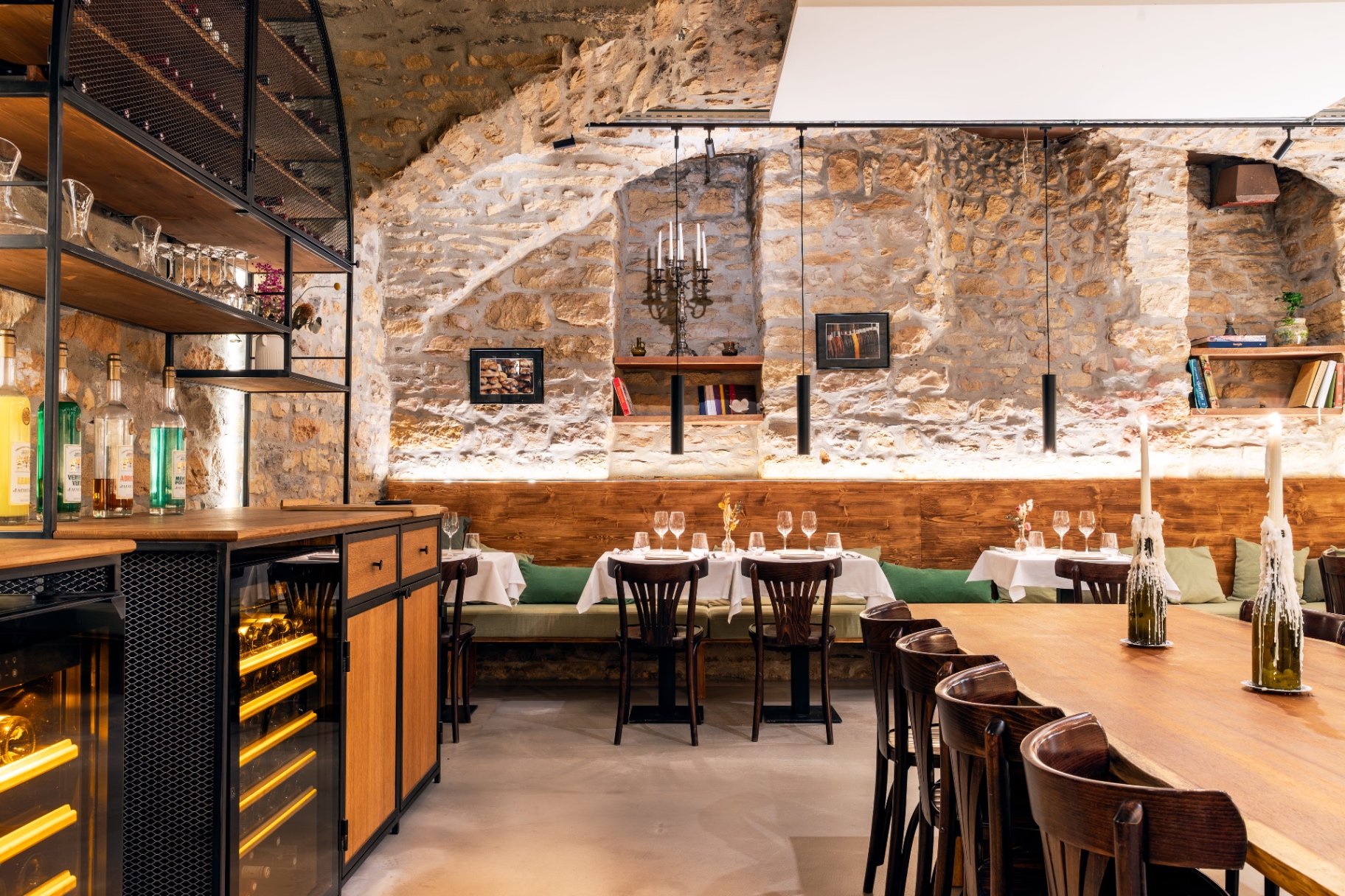 Salle voûtée et cave à vin — Gaheca Lyon 2